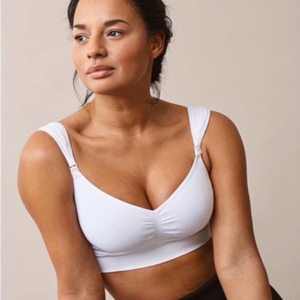 boob maternity Firm Wireless Nursing Bra 28D - 40G, Black, Lot of 3 (GUC)